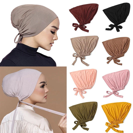Premium Baumwolle Inner Hijab – Bequem & Atmungsaktiv