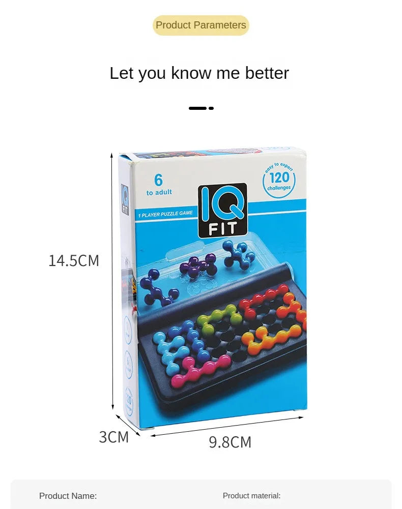 3D Logik-Puzzle für Kinder – Montessori-Pyramide mit 120 Denkaufgaben